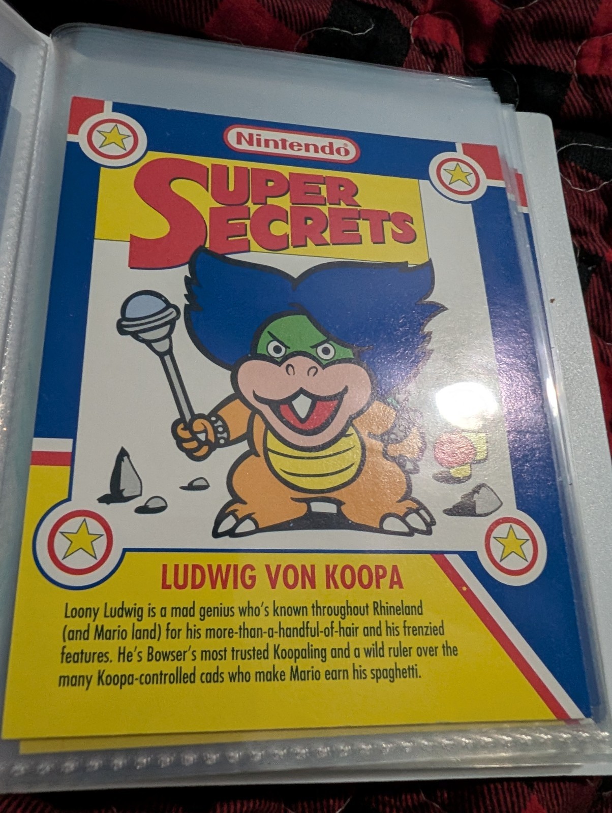 Super Mario Nintendo Secrets Pepsi Cards Complete Set In Notebook. Rare