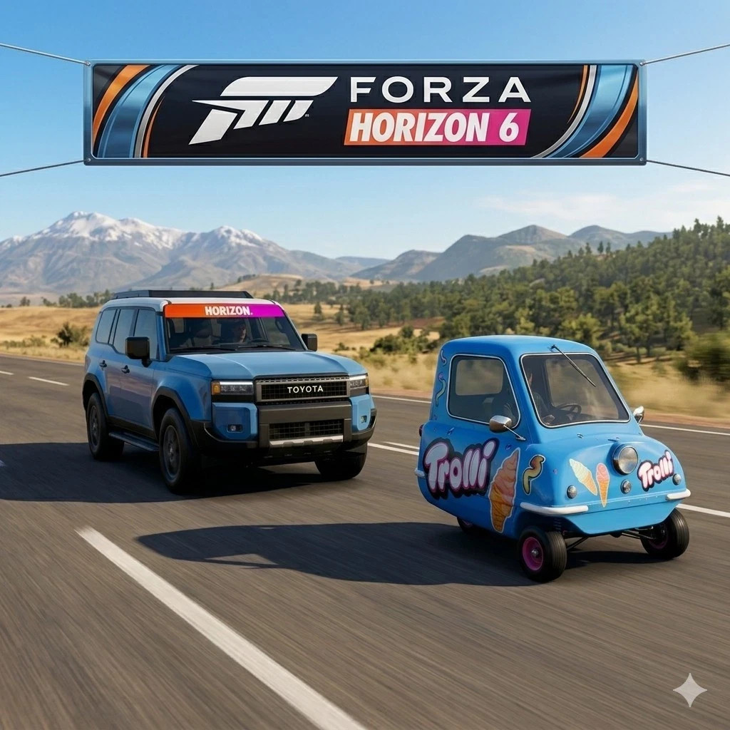 🔥Forza Horizon 6 – 1962 PEEL P50 -Trolli Promo Rare Collectors Item XBOX/PC🔥