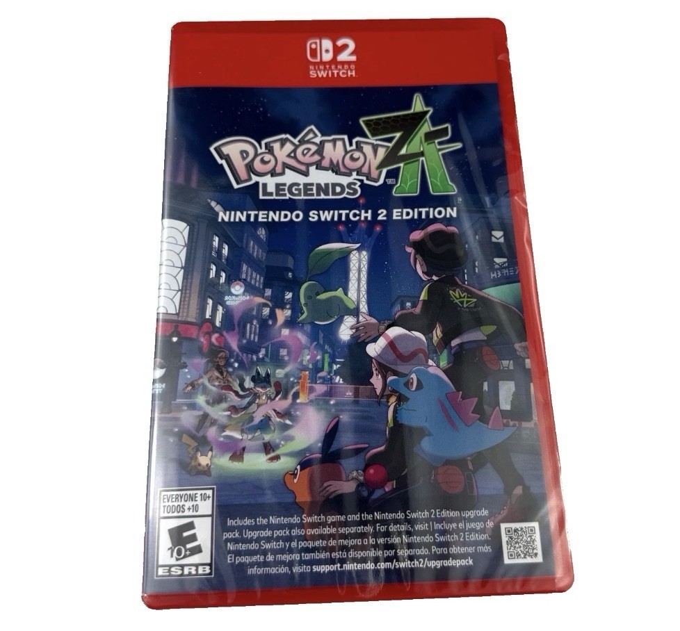 Brand New Pokémon Legends: Z-A Game Nintendo Switch 2 In Hand Seal Free Shipping