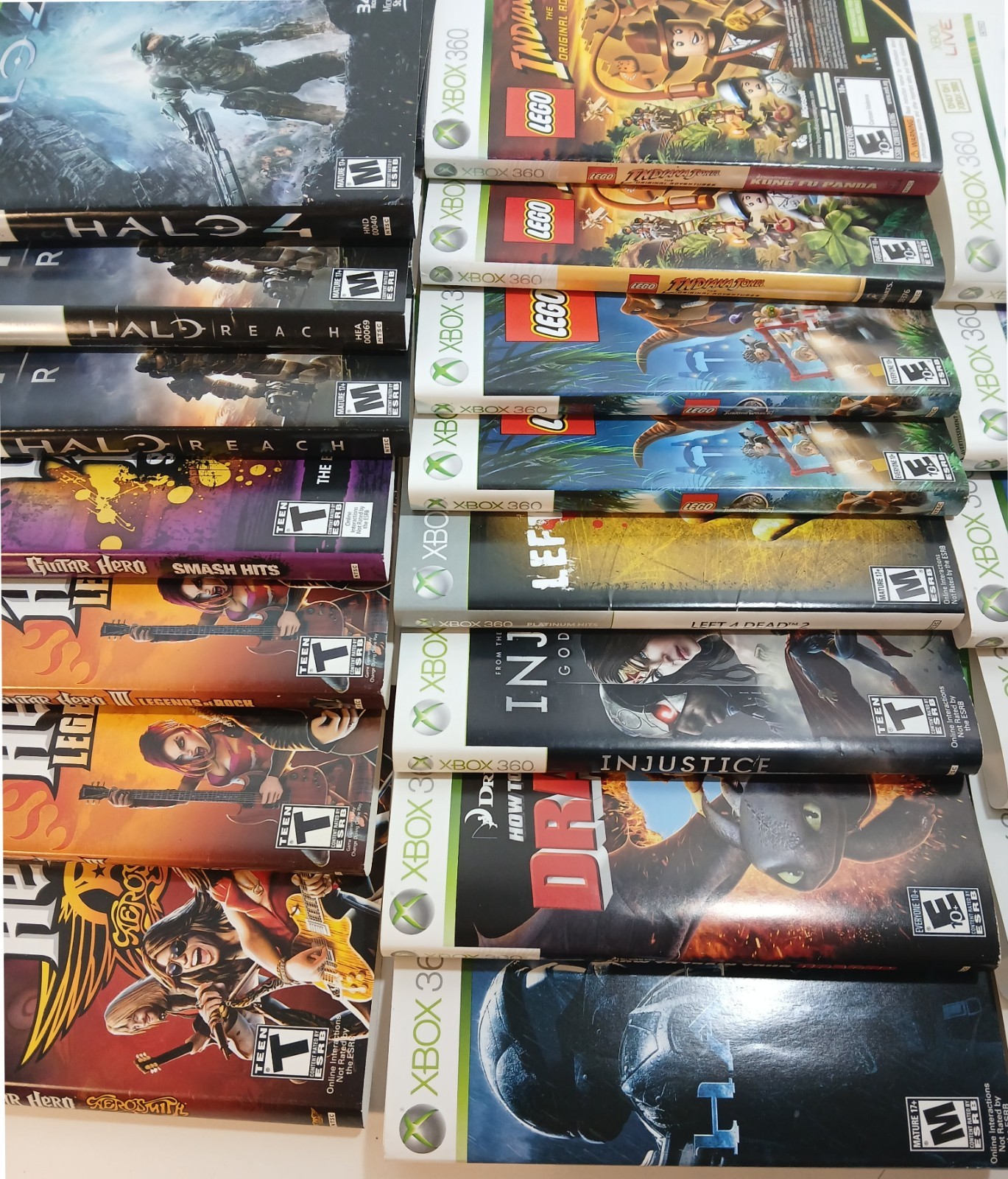 Microsoft XBOX 360 COVER ART – ARTWORK INSERTS ONLY – You Pick/Choose