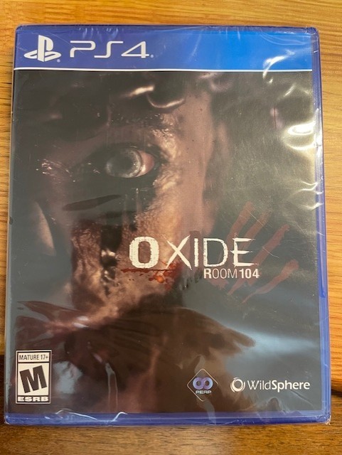 Oxide Room 104, PS4, Brand New, Factory Sealed