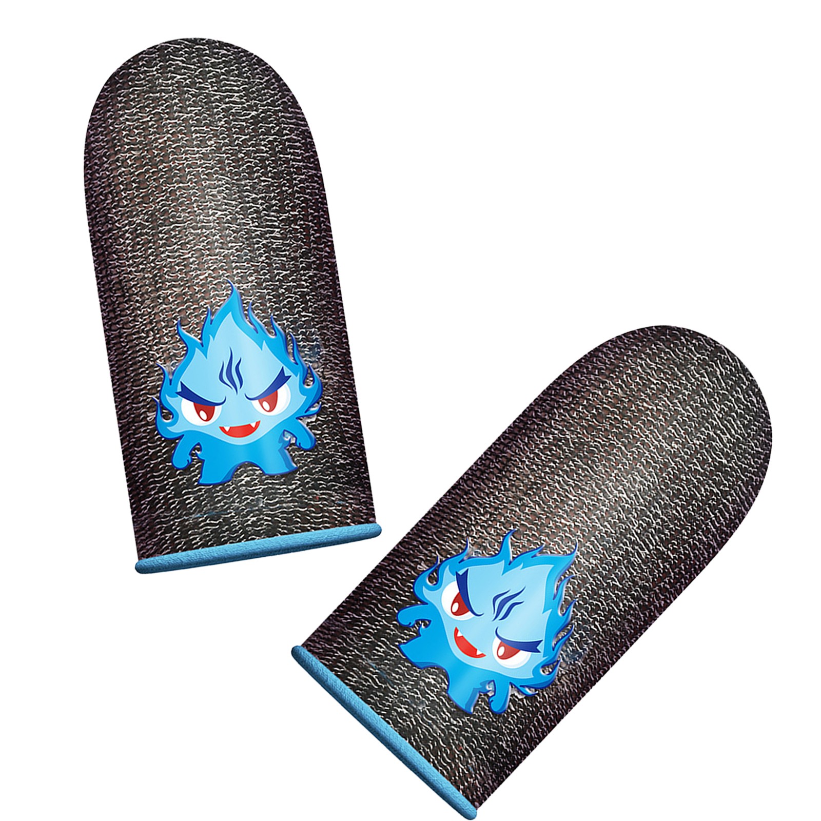 2x Screen Gaming Finger Sleeve Game Controller Mobile Sweatproof Gloves for PUBG