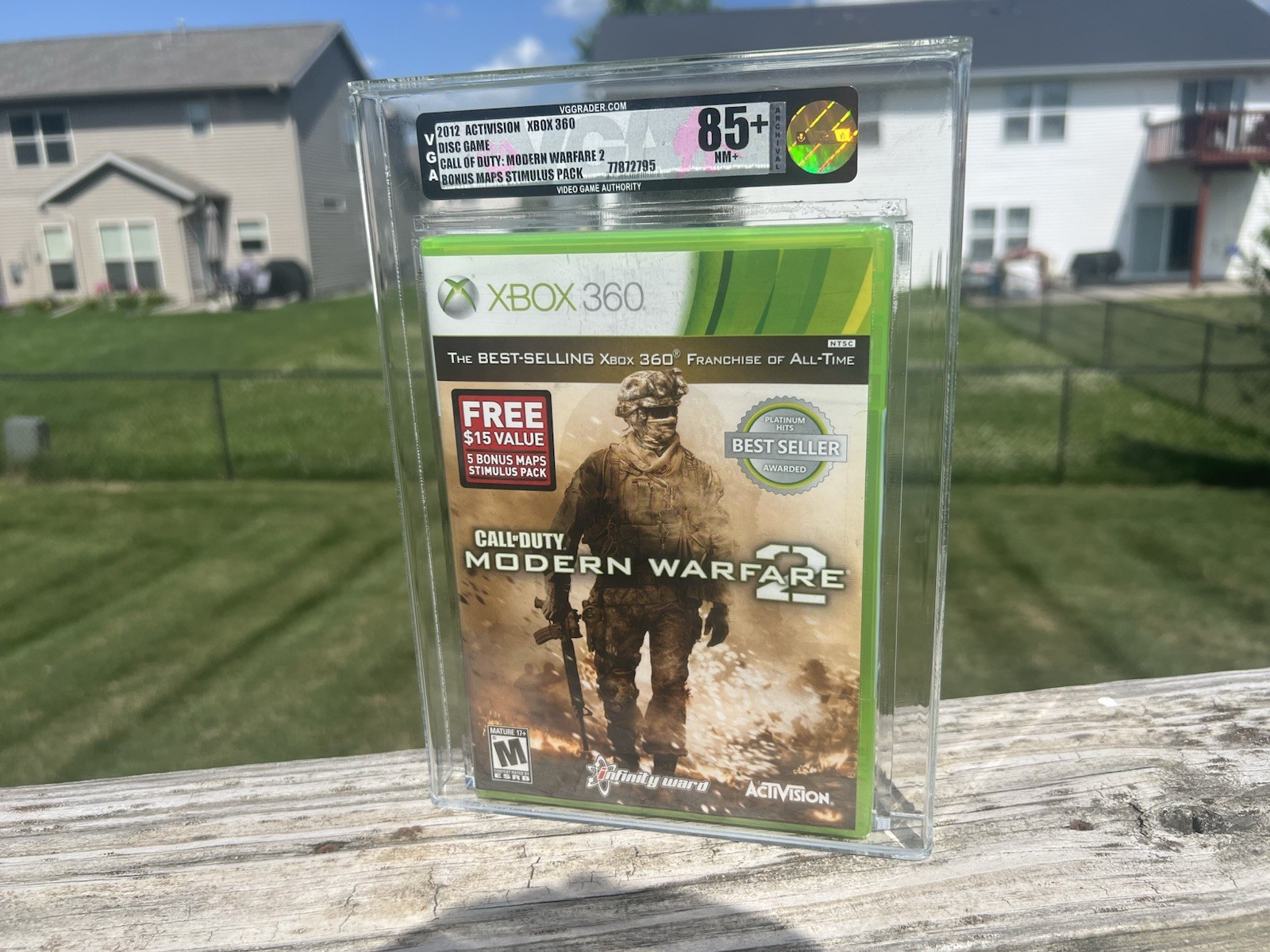 Call of Duty: Modern Warfare 2 Graded VGA 85+ Stimulus Package Rare