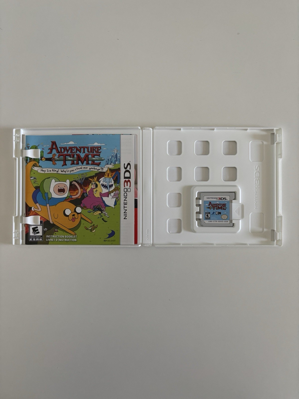 Adventure Time: Hey Ice King! Why’d You Steal Our Garbage?!! 3DS [TESTED]