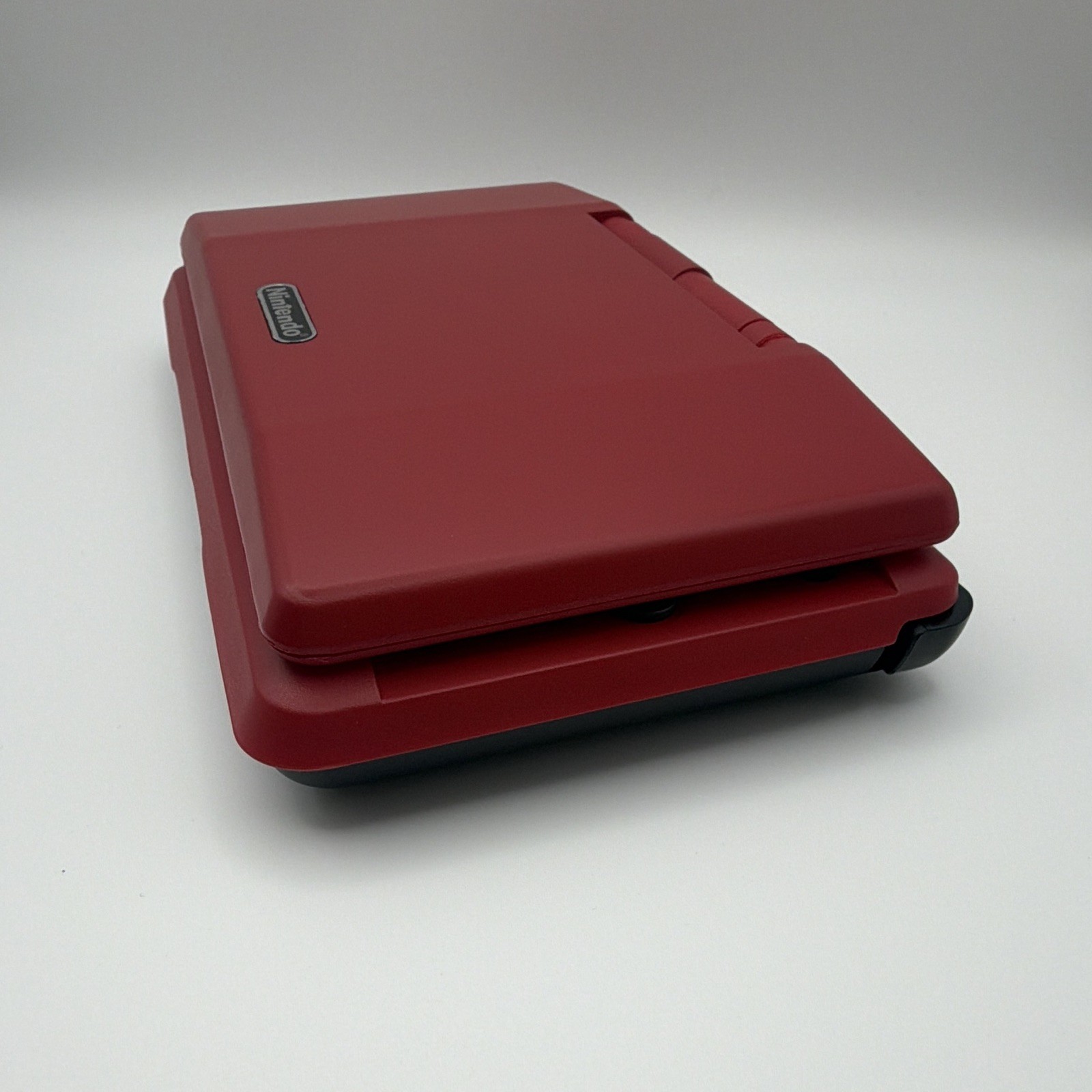 Nintendo DS Original Crimson Red Handheld Console –Tested & Working–New Shell
