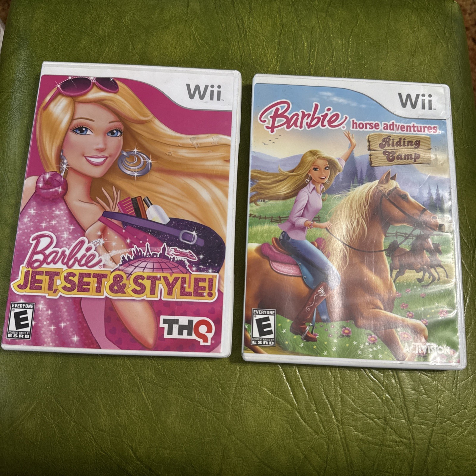 Barbie: Jet, Set & Style & Barbie Horse Adventures Riding Camp Nintendo Wii