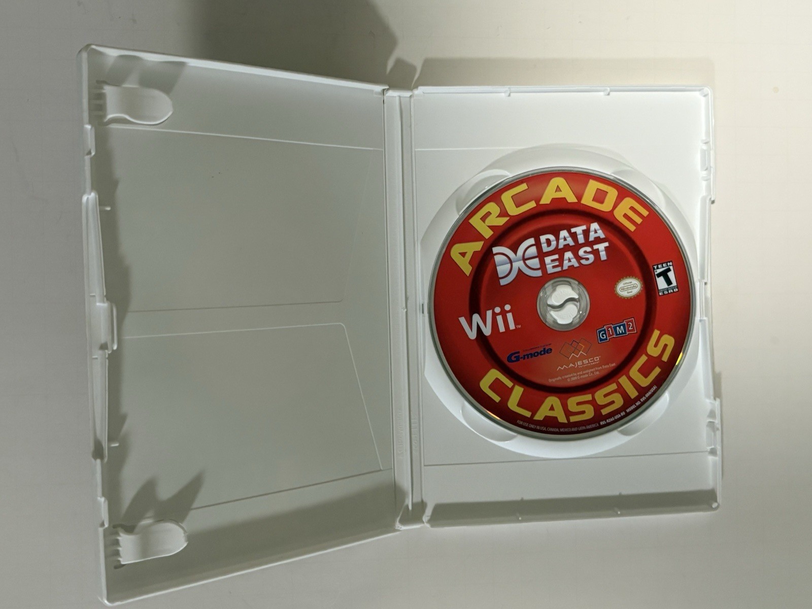 Data East Arcade Classics Nintendo Wii 2007 Tested / Working Burger Time