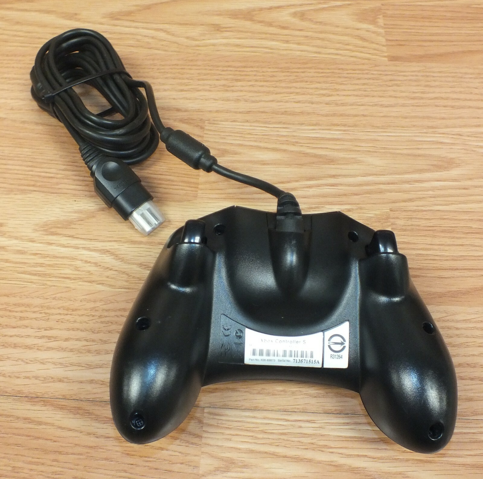 Genuine Microsoft (X08-69873) Black Wired Game Controller S For Xbox Console