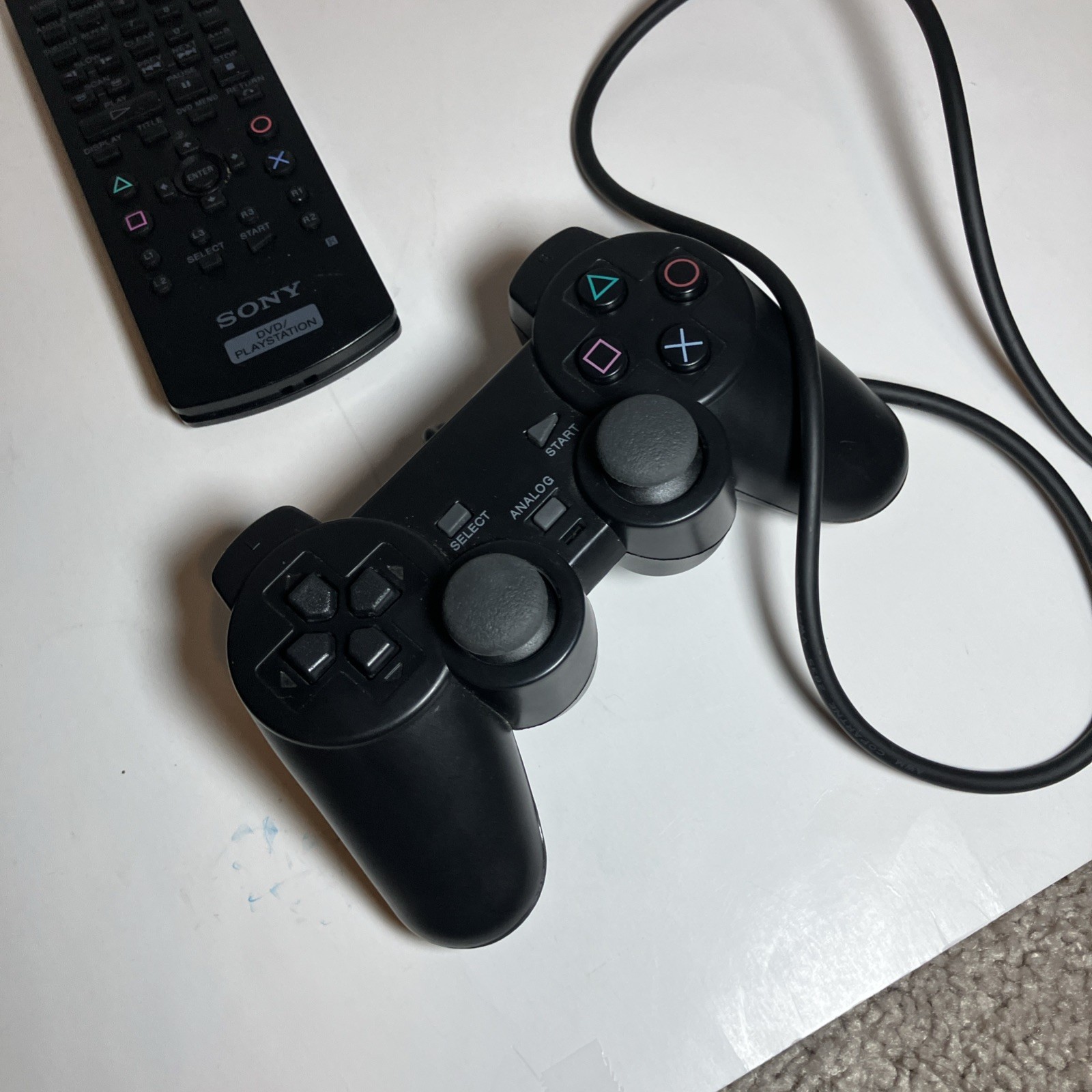 Sony PlayStation Slim 2 Controllers 1 Remote + Cables 7 Games (1)