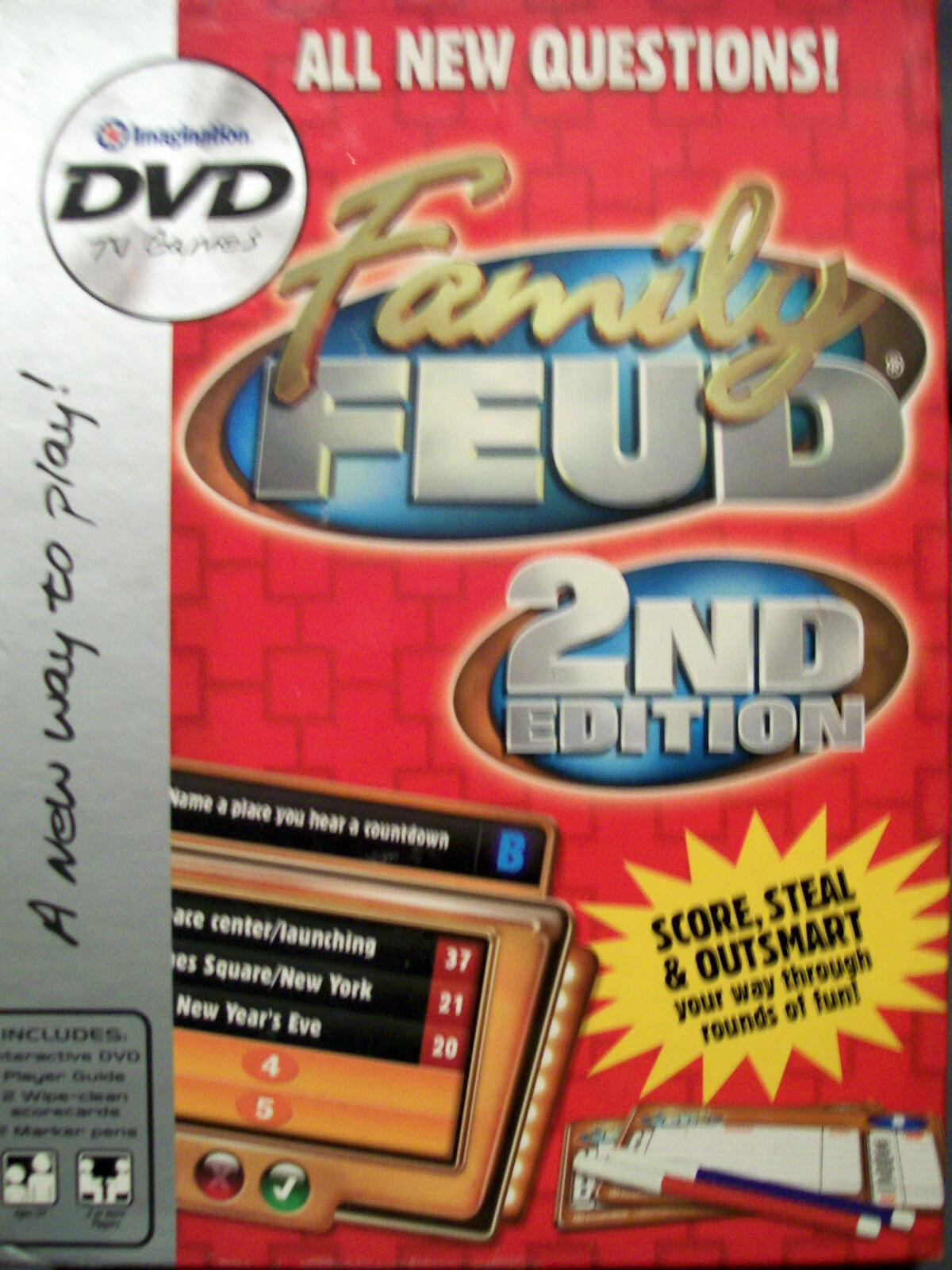 Imagination DVD TV Games Family Feud 2nd Edition