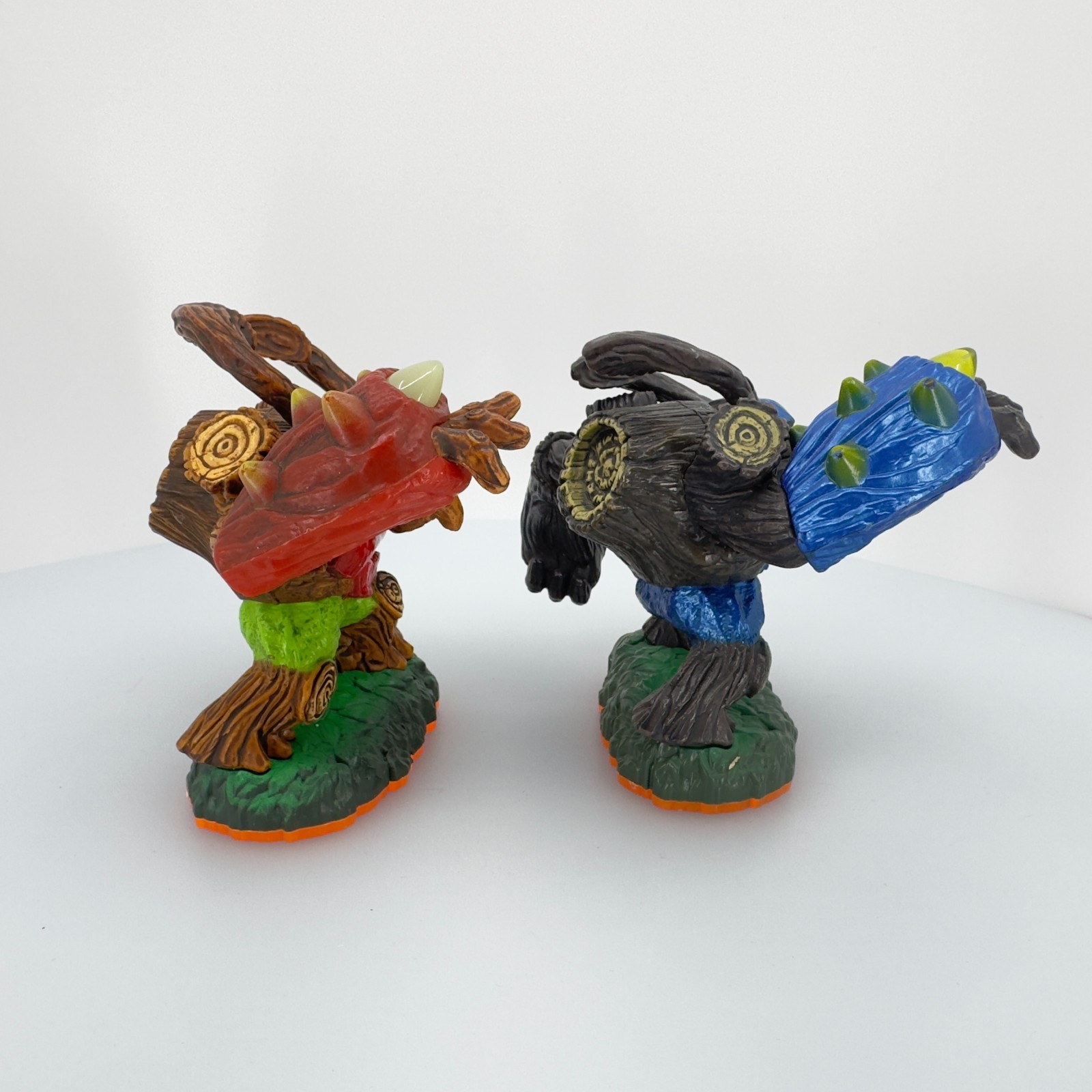 Skylanders Giants Gnarly Tree Rex And Tree Rex Figures Activision Tested Reset