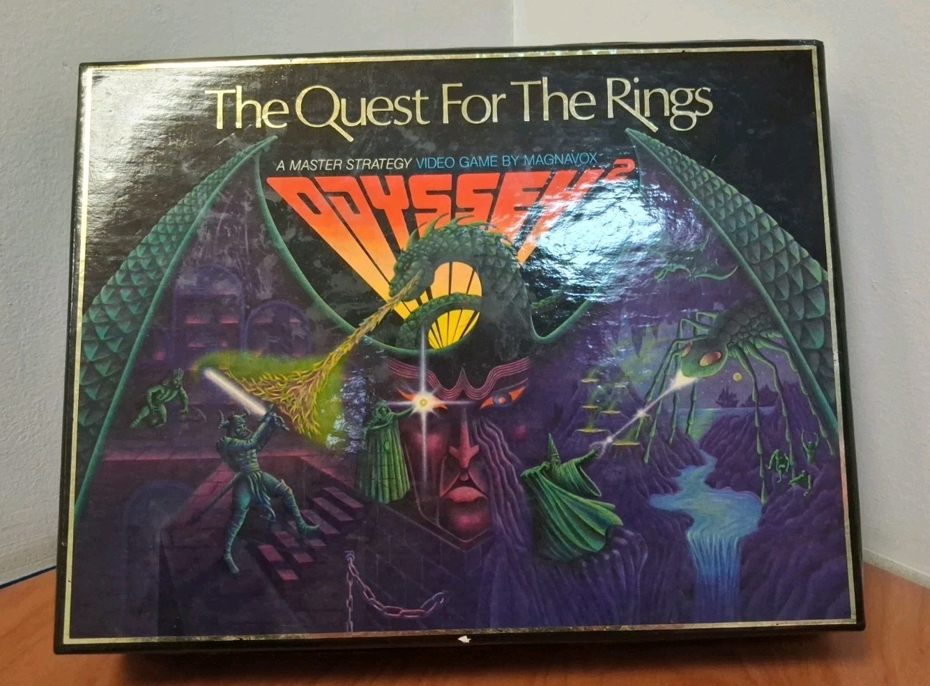Quest for the Rings – Magnavox Odyssey 2 *MISSING PIECES, SEE DESC*
