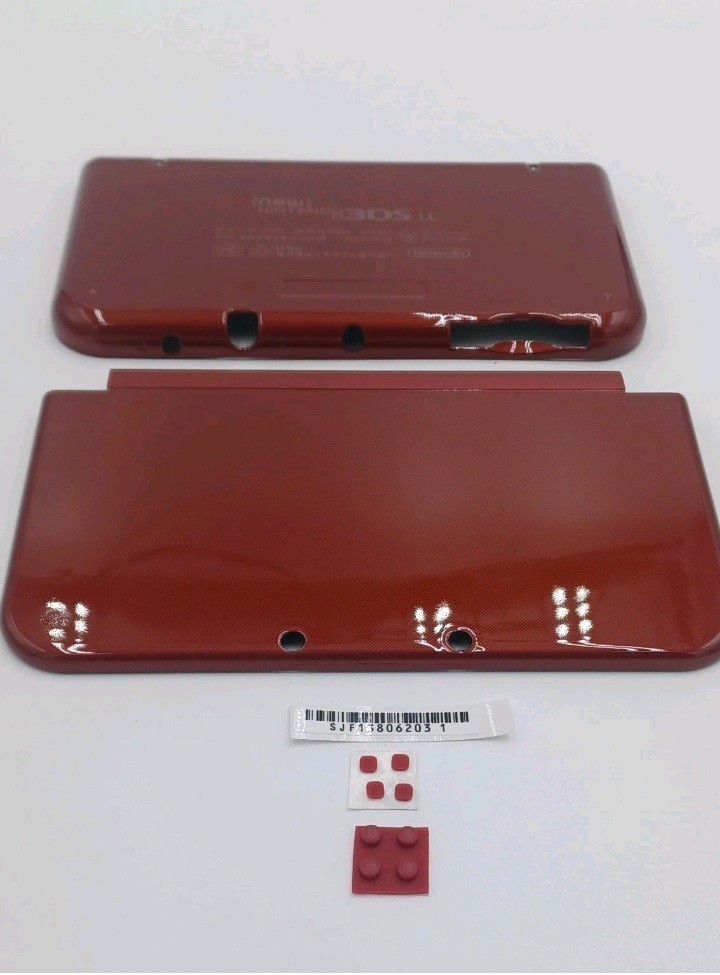New Nintendo 3ds Xl LL Replacement Shells Make your Combination+ Rubbers +Label
