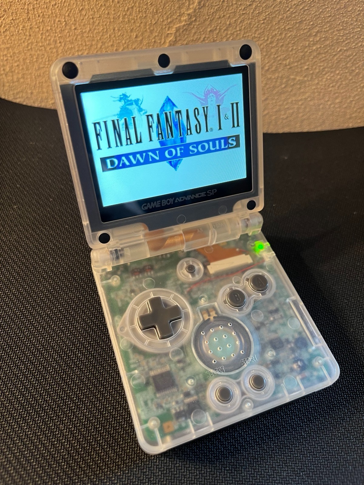 Nintendo Game Boy Advance SP | IPS Screen – 900mAh Battery Upgrade – Shell Swap