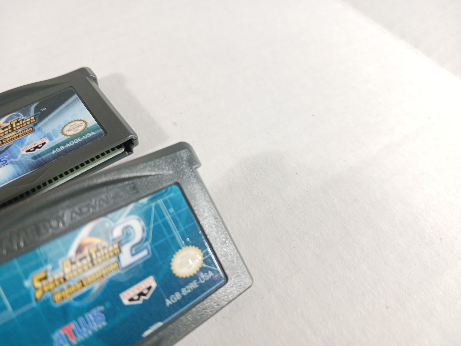 Super Robot Taisen Original Generation 2 Authentic GBA Lot I & II USA Near Mint