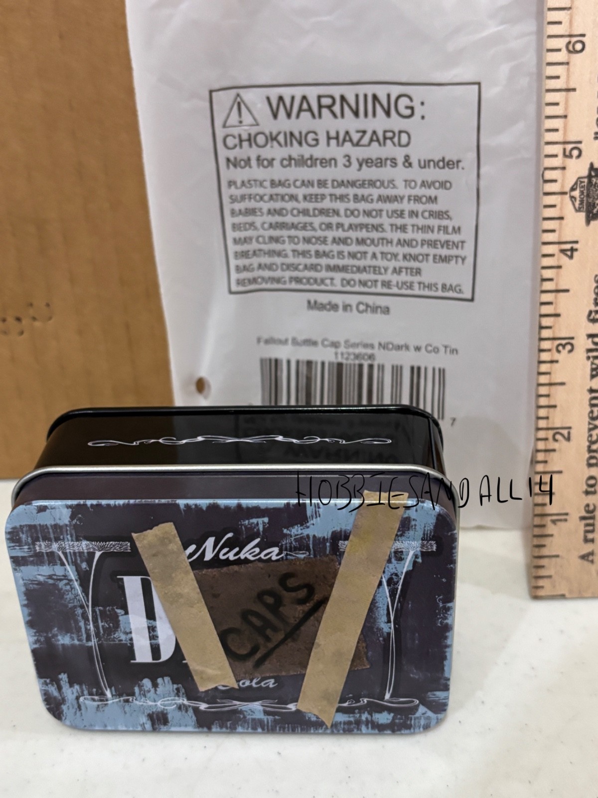 Fallout 3 4 76 !! Nuka Cola 20 Dark Caps with Collectible Tin !! Bethesda New