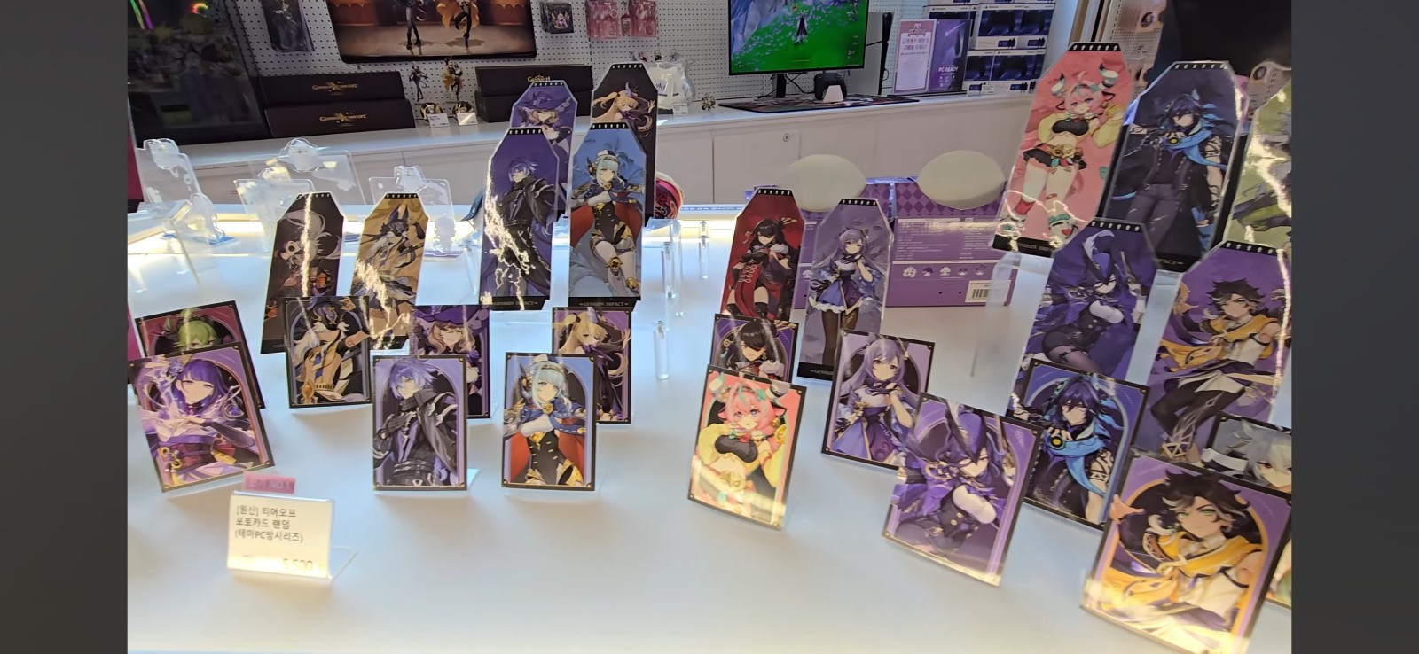 Custom Order: Genshin Impact Korea Cafe & PC Lounge Merch – Ask for Wishlist!