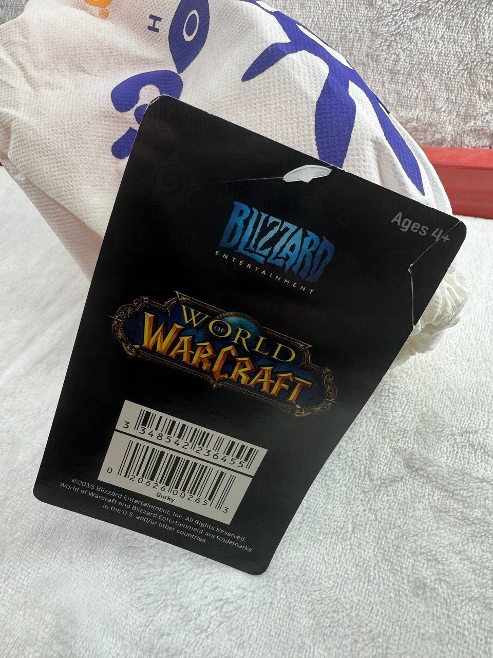 NWT – Blizzard 2015 Gurky Pink Murloc Plush – World of Warcraft WoW With Bag