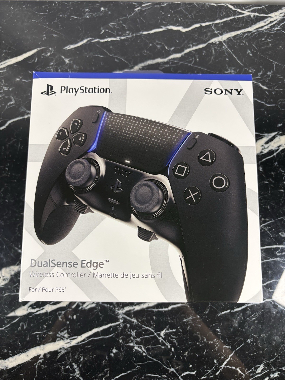 Sony PlayStation 5 PS5 DualSense Edge Wireless Controller – Black