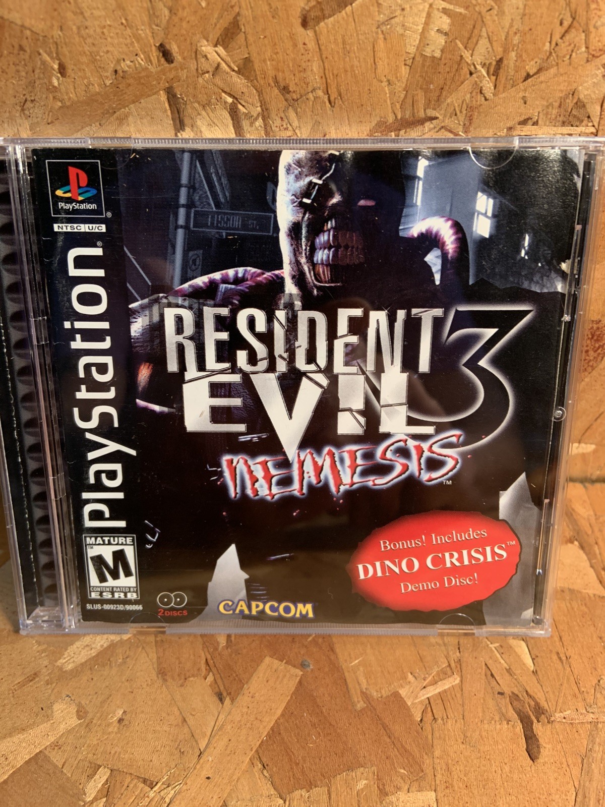 ResidentEvil 3 Nemesis/CIB w/ Reg Crd/PS1/RESURFACED DISC/NO SCRATCHES/SEE VIDEO
