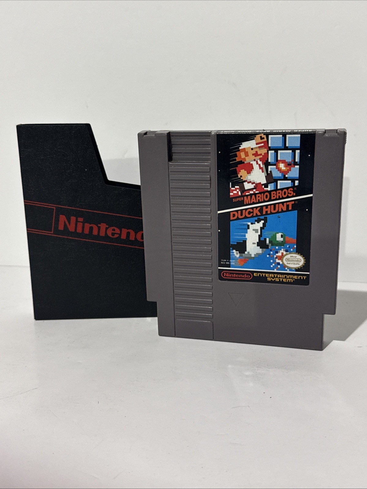 NES Nintendo Action Set – Controllers Zapper Cords Super Mario Duck Hunt Game