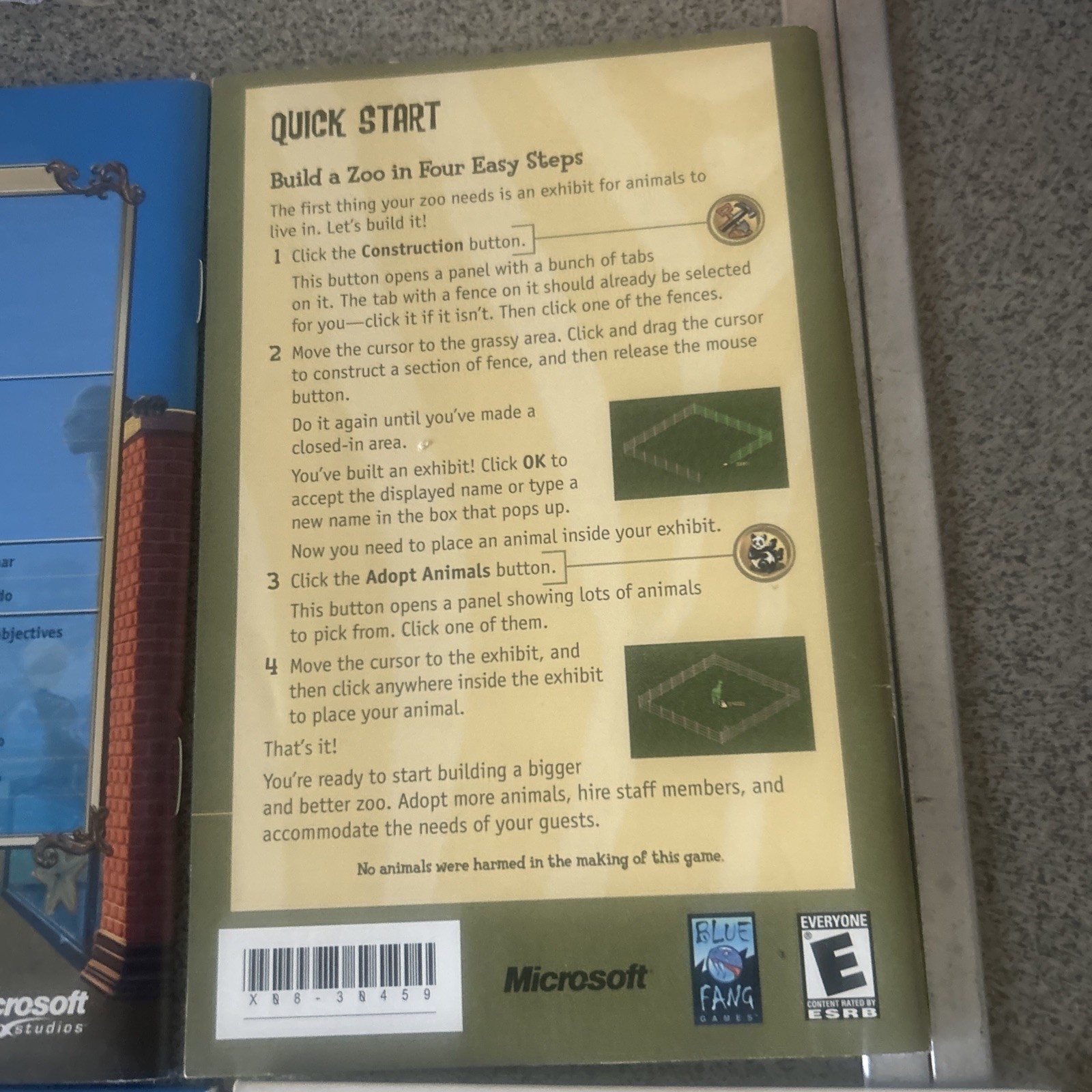 Zoo Tycoon Microsoft Games -Dinosaur Digs & Zoo Tycoon
