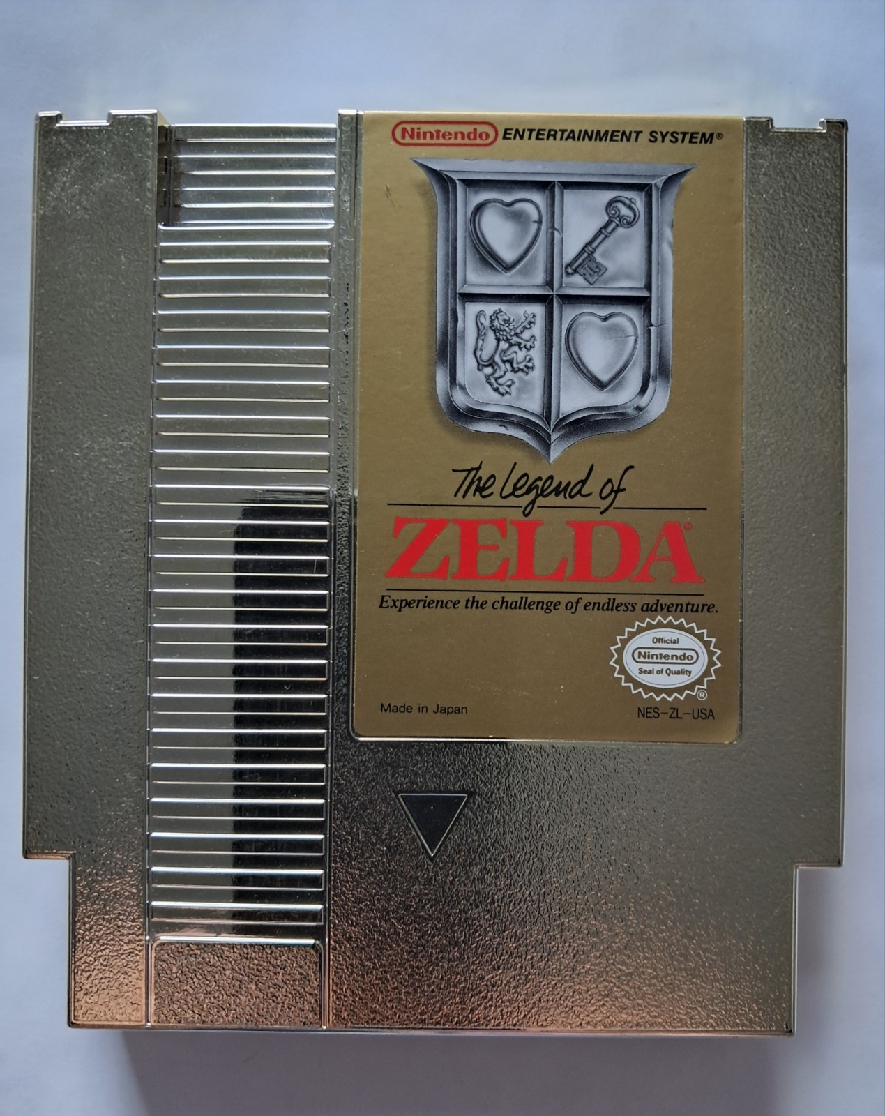 The Legend of Zelda Gold Cartridge for Nintendo NES