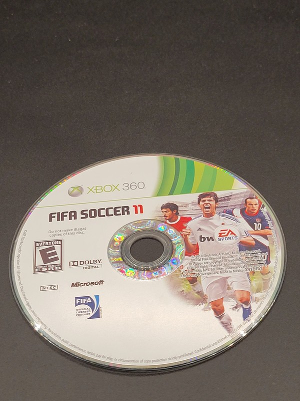 FIFA Soccer 11 – Xbox 360 – Authentic – Loose Disc – NTSC/US