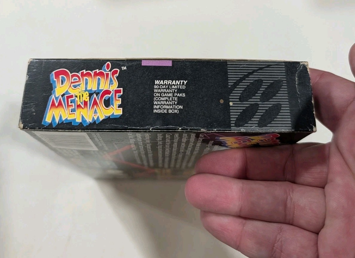 Dennis The Menace (Super Nintendo SNES) Complete in Box CIB