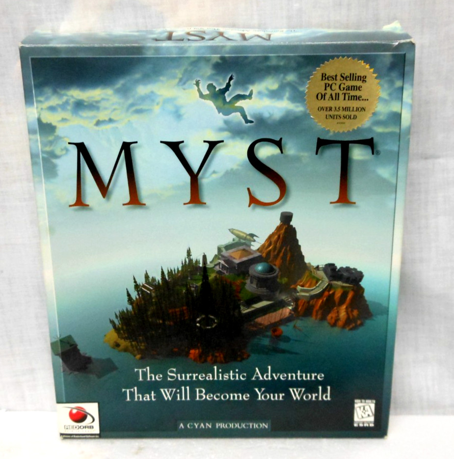 MYST CYAN PRODUCTION PC GAME – 1997 – GOOD COND