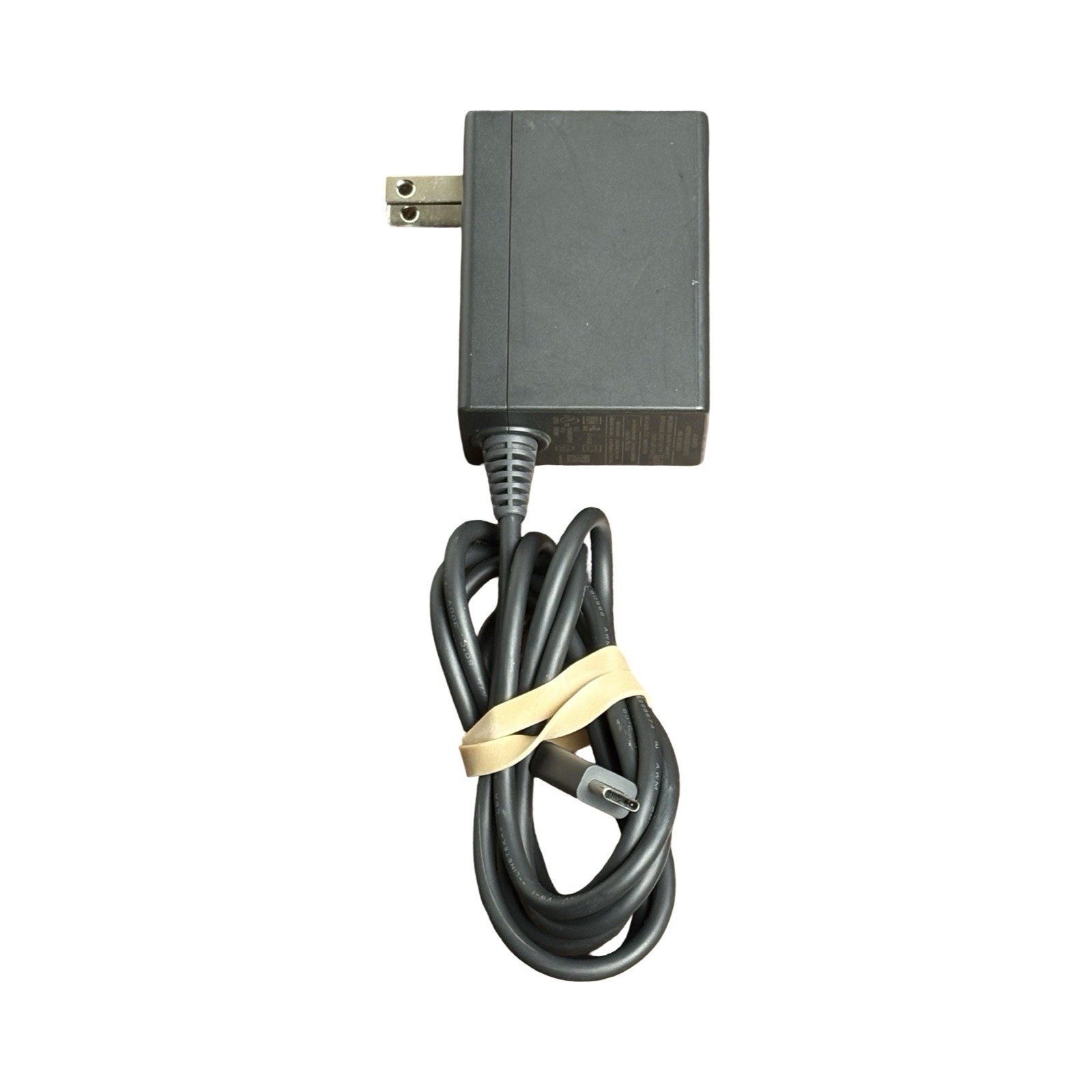 Nintendo HAC-002 AC Adapter USB-C Wired Wall Plug Charger 4ft Black Switch