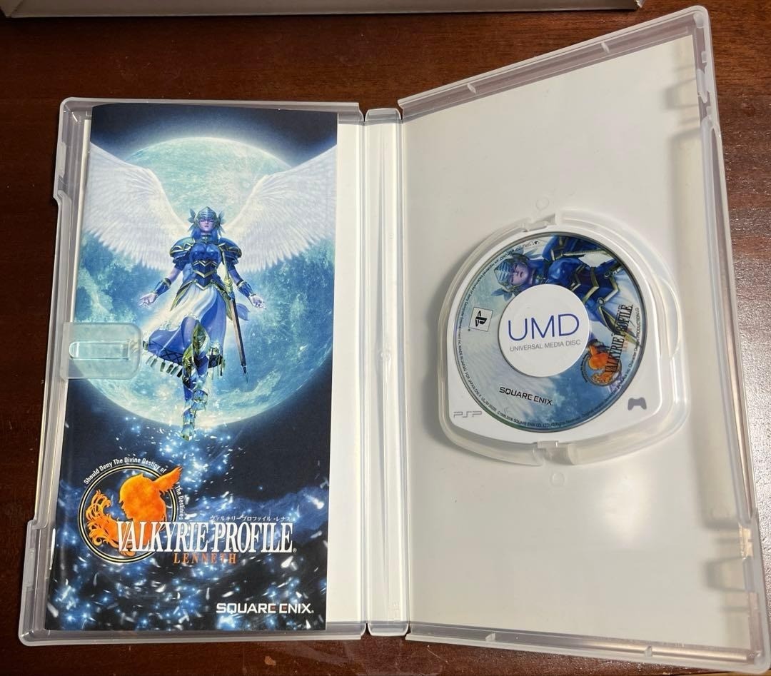 PSP 2000 Lavender Purple Console Valkyrie Profile SAO Game Set Japan