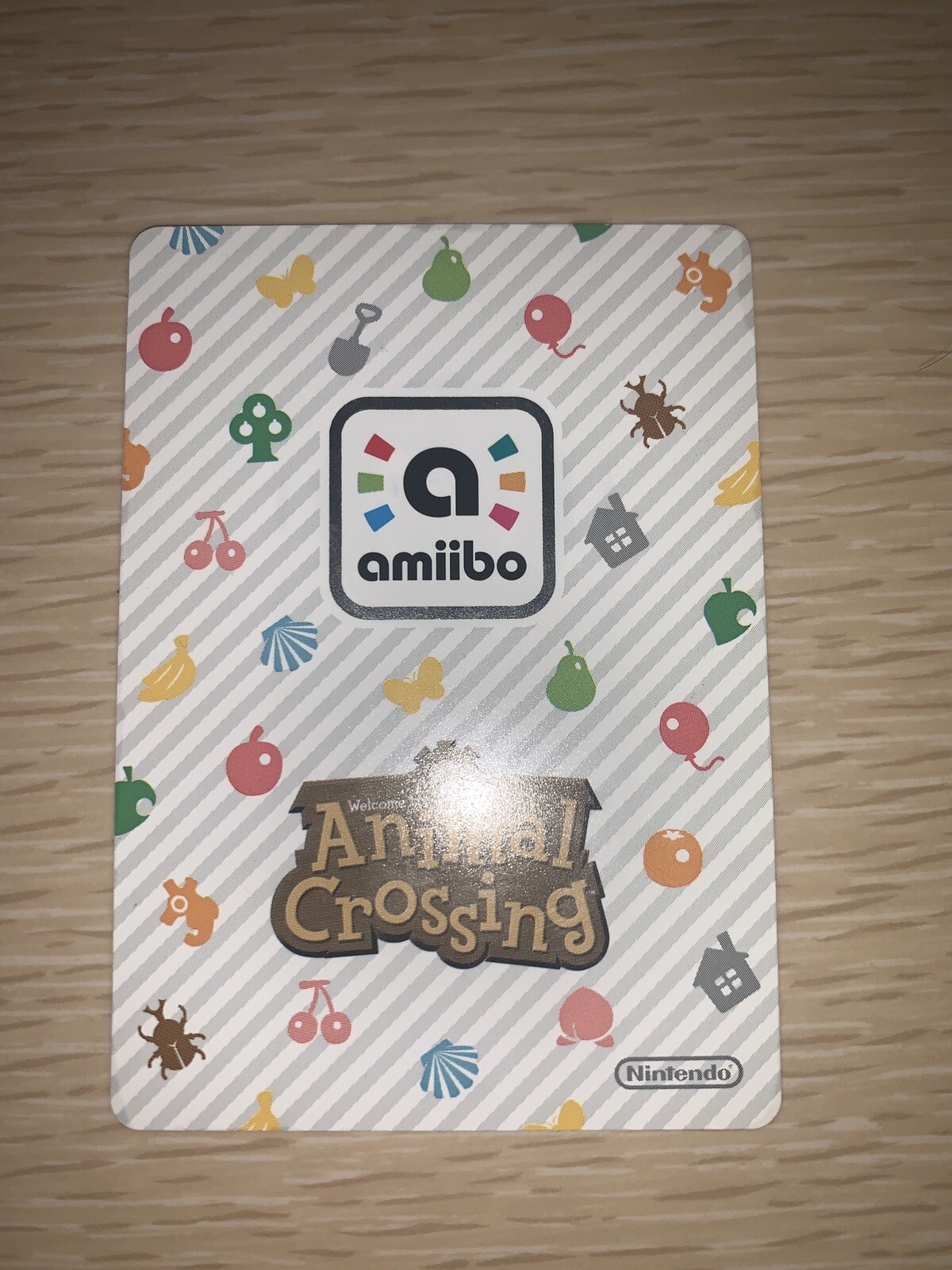 Official Grams #211 Series 3 Animal Crossing Amiibo Card