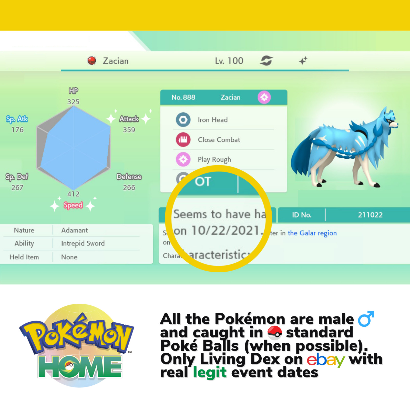 Pokémon HOME Full Shiny Living Dex Generation 1-9 Complete Champions Z-A & Guide