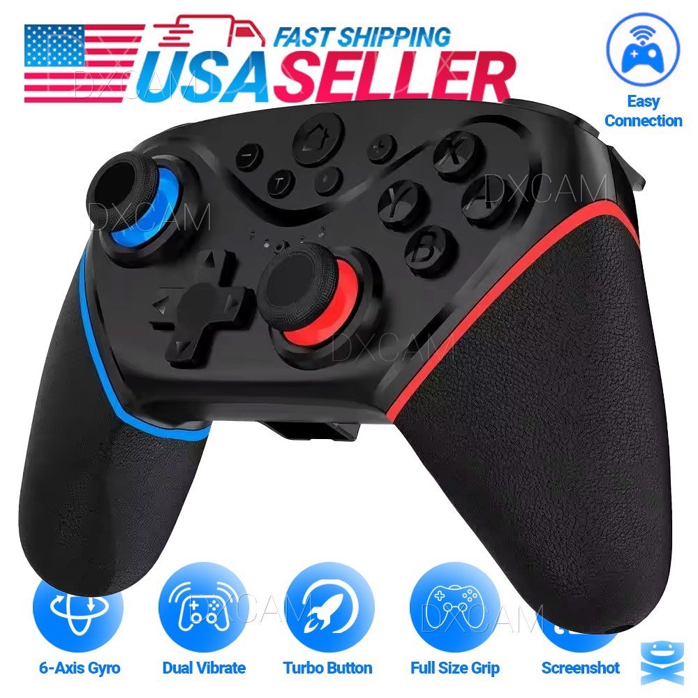 Wireless Controller Dual Vibration Gamepad For Switch / Switch 2 / OLED / Lite