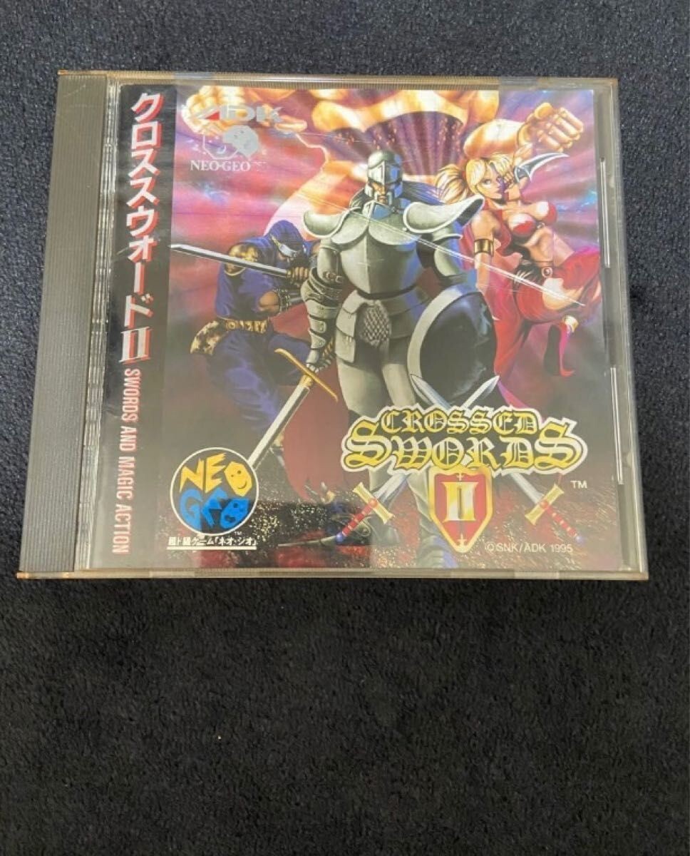 ADK Neo Geo CD CROSSED SWORDS II 2 Japan hack and slash action role-playing F/S