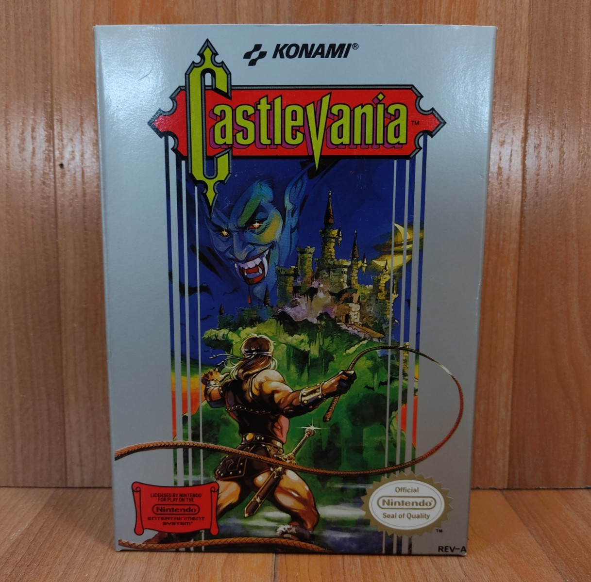 MINTY BOX CIB Castlevania Oval Seal complete in nintendo nes collector lot NICE
