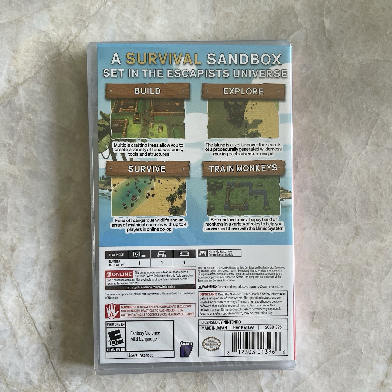 The Survivalists – Nintendo Switch NEW SEALED