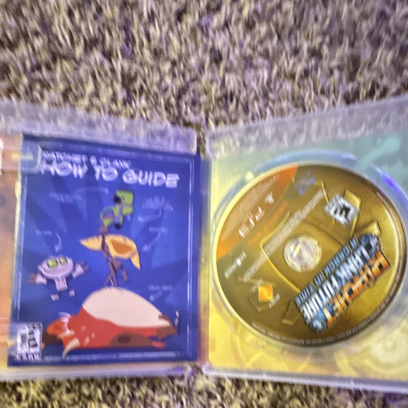 Sony Ratchet & Clank Future: A Crack in Time (PS3) E10+ Greatest Hits Manual