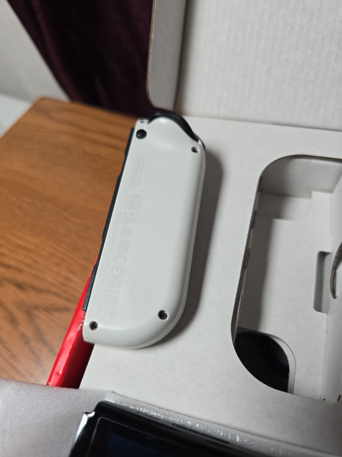 Nintendo Switch OLED Model HEG-001 Handheld Console – 64GB – White