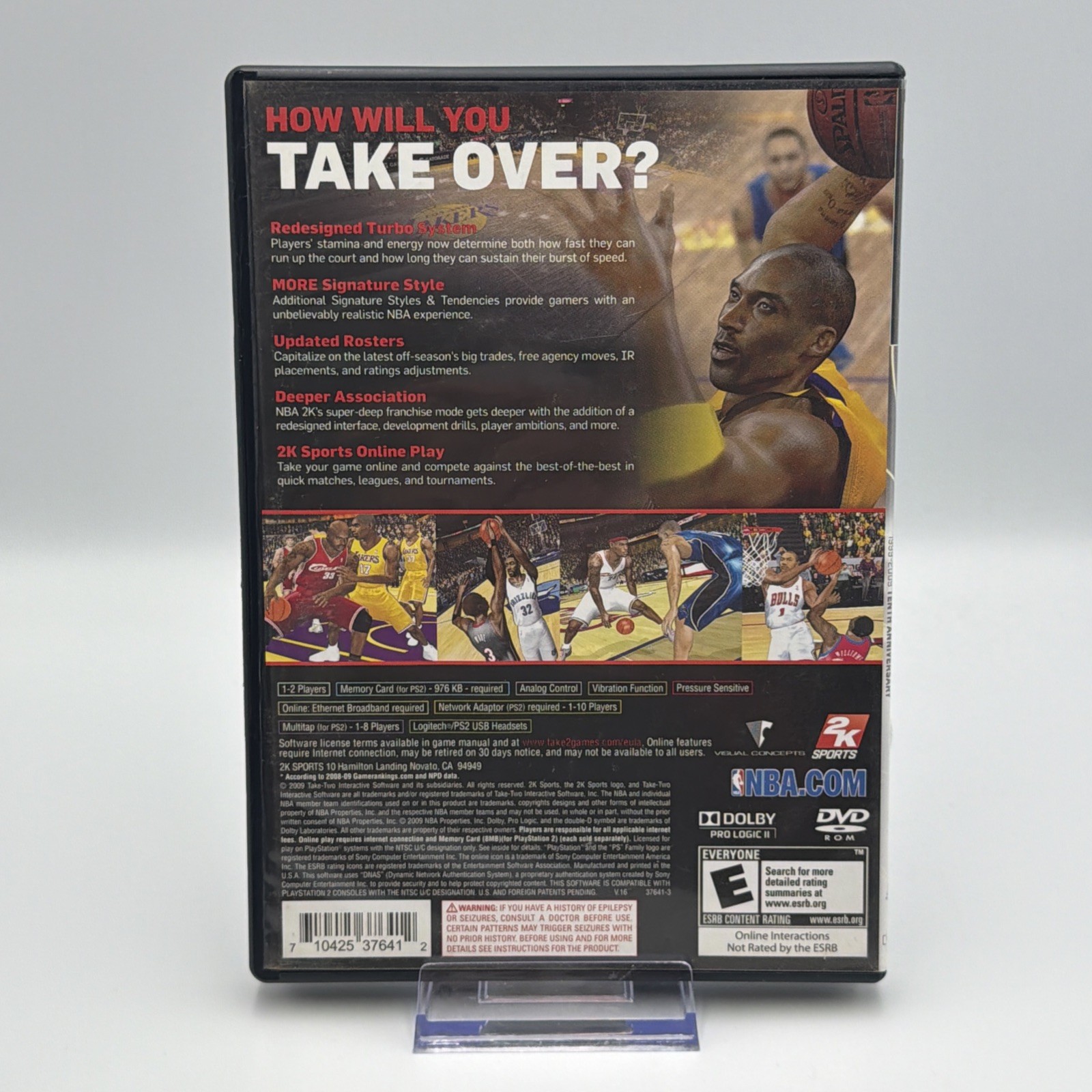 NBA 2K10 Sony PlayStation 2 PS2 CIB Complete Refurbished & Tested Free Shipping