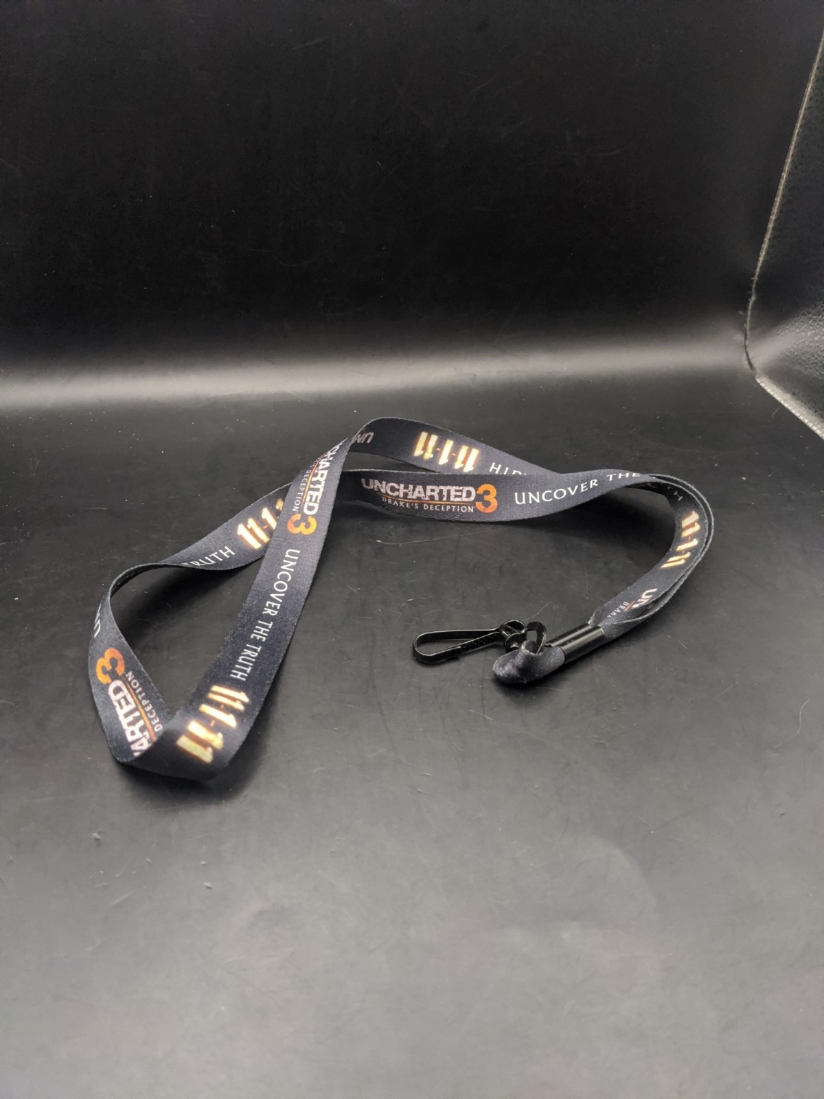 Uncharted 3 Drake’s Deception Playstation 3 PS3 Promotional Lanyard Chain