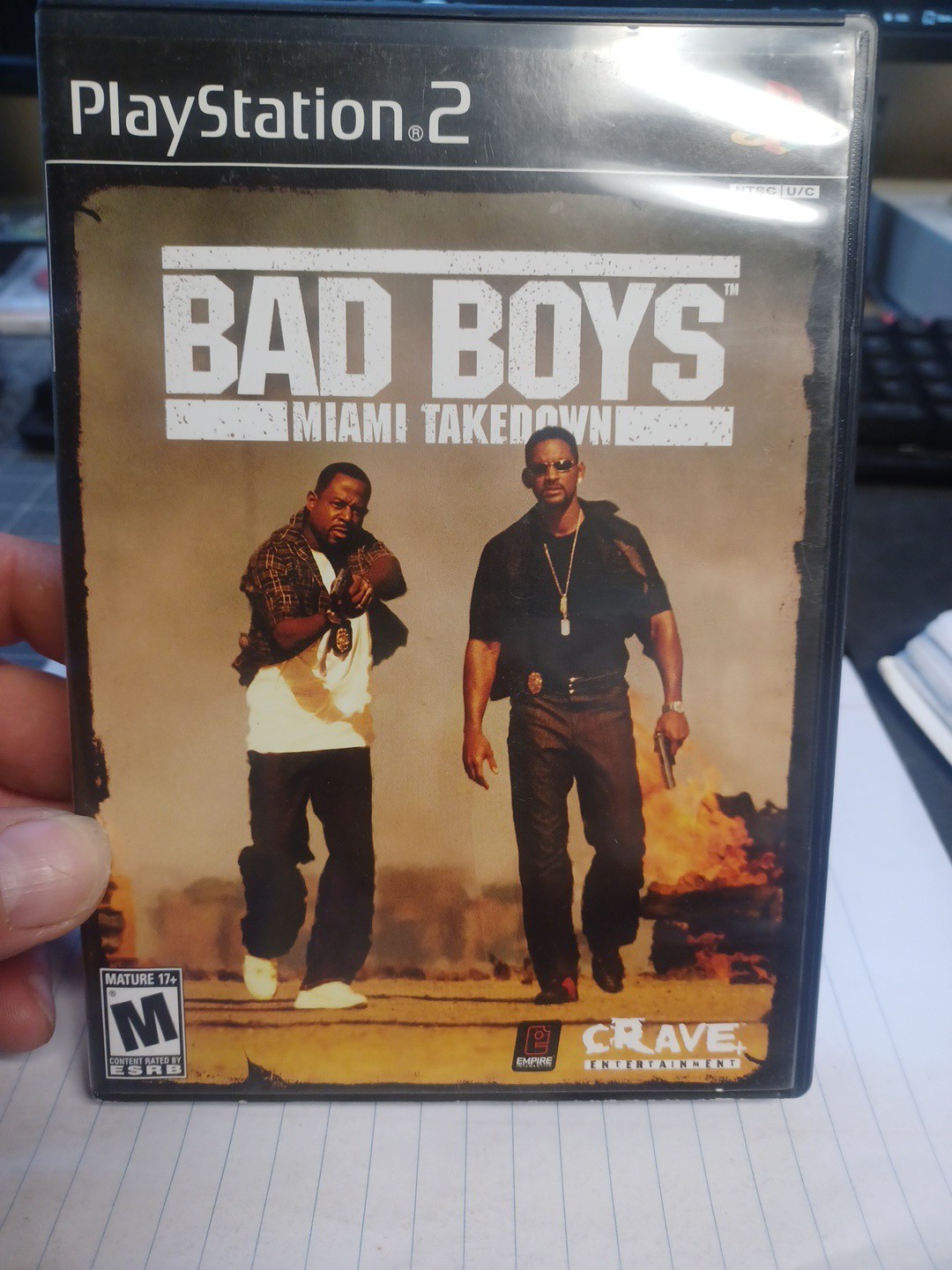 Bad Boys Miami Takedown Sony PlayStation 2 2004 CIB Complete Video Game PS2
