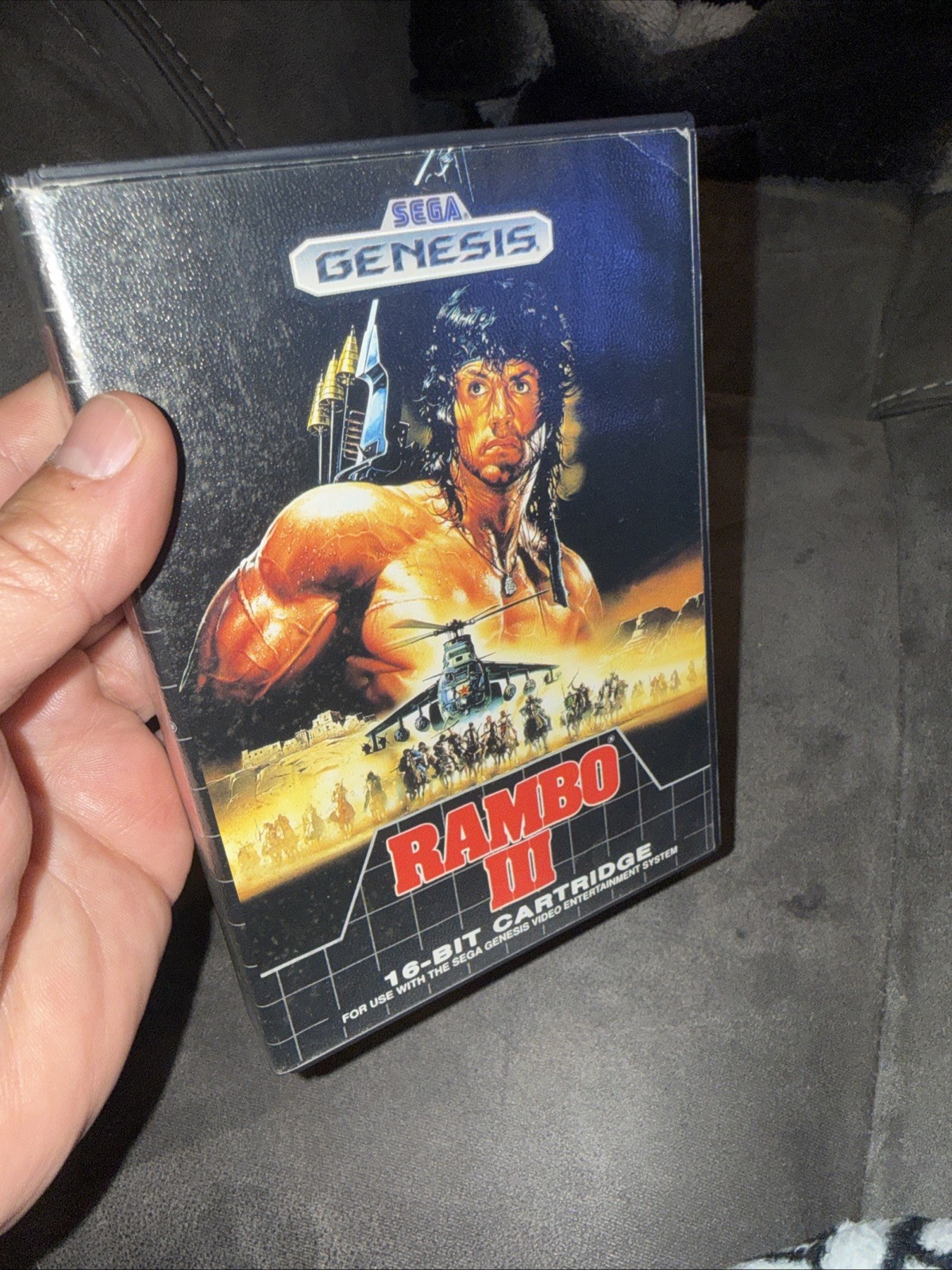 Rambo III (Sega Genesis Game Complete Manual Tested !