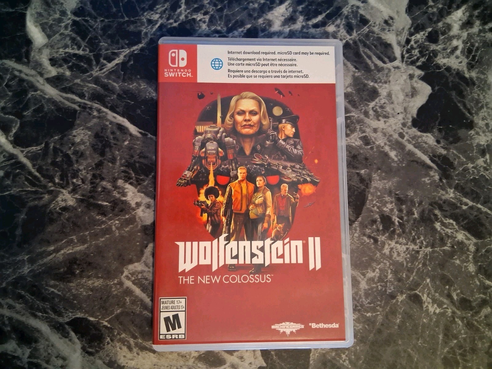 Wolfenstein II 2 The New Colossus Nintendo Switch