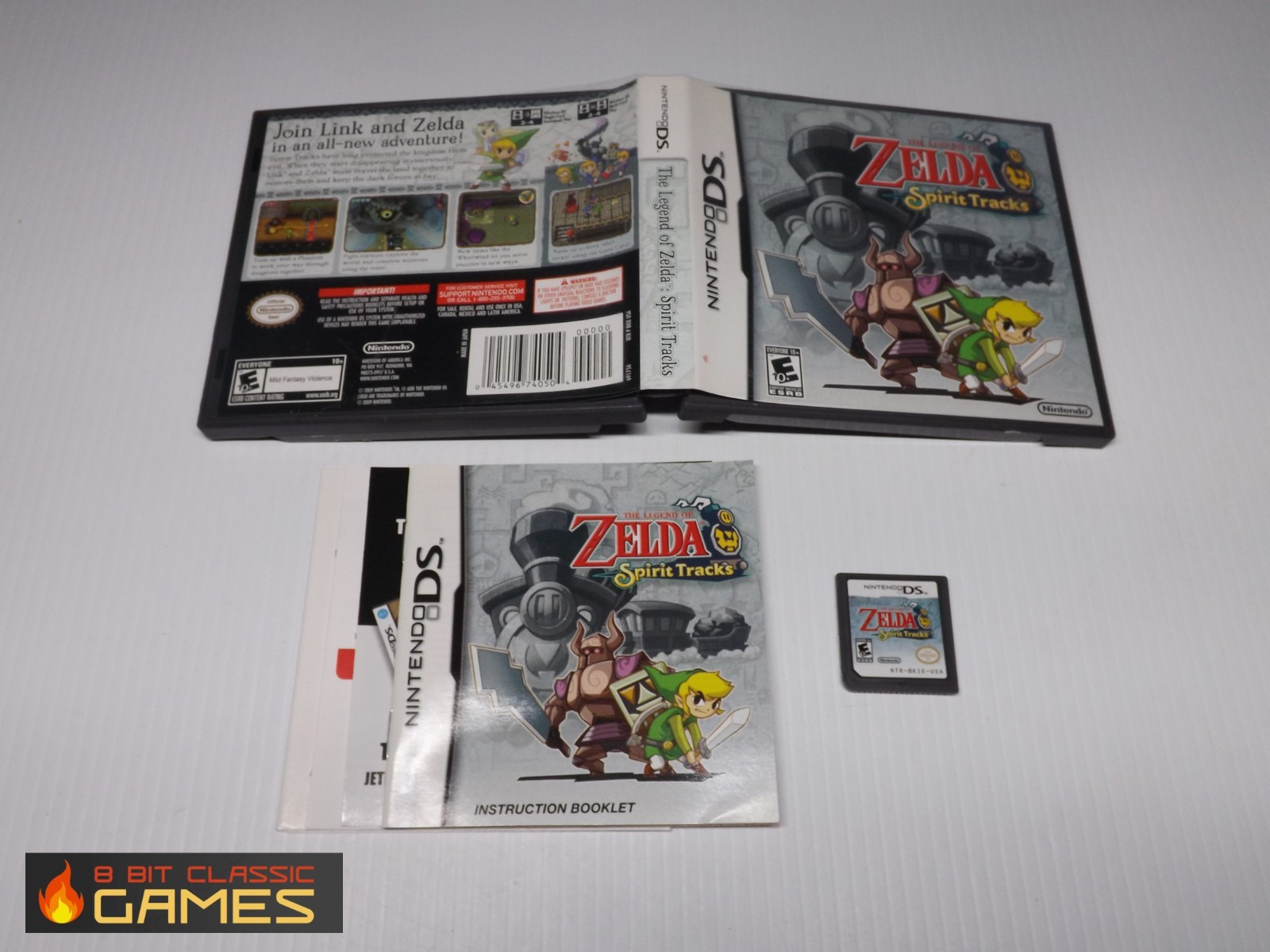 Zelda Spirit Tracks – COMPLETE – NINTENDO DS & 3DS – 710a