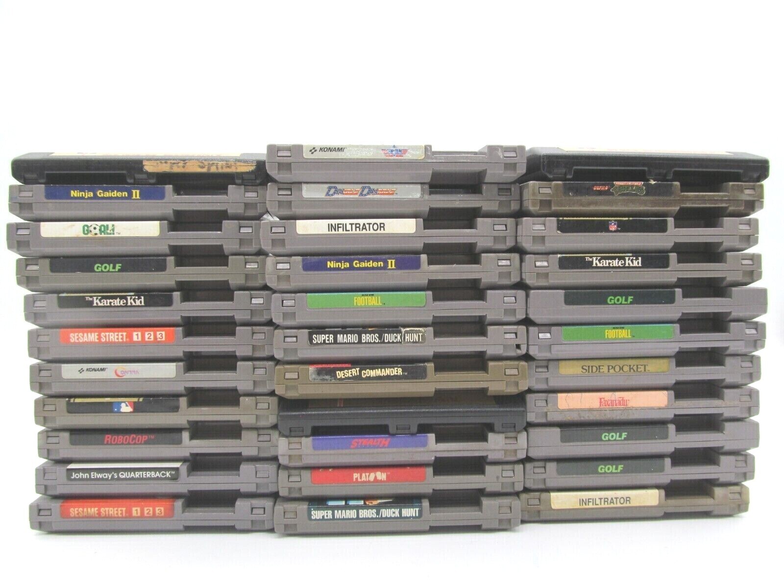 Nintendo Nes Original OEM Authentic *Pick Your Game* Cart Only Cosmetic Flawed