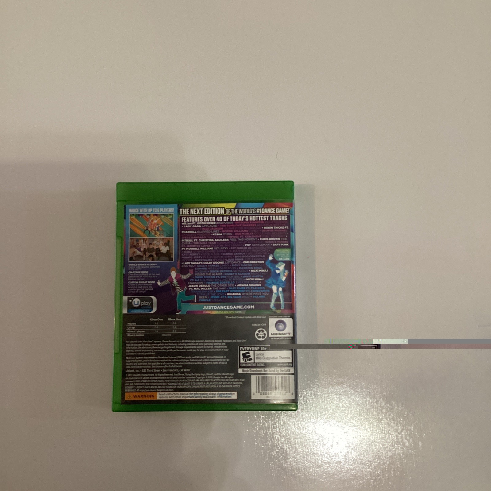 Ubisoft Just Dance 2014 Xbox One Multiplayer Manual Online Playability