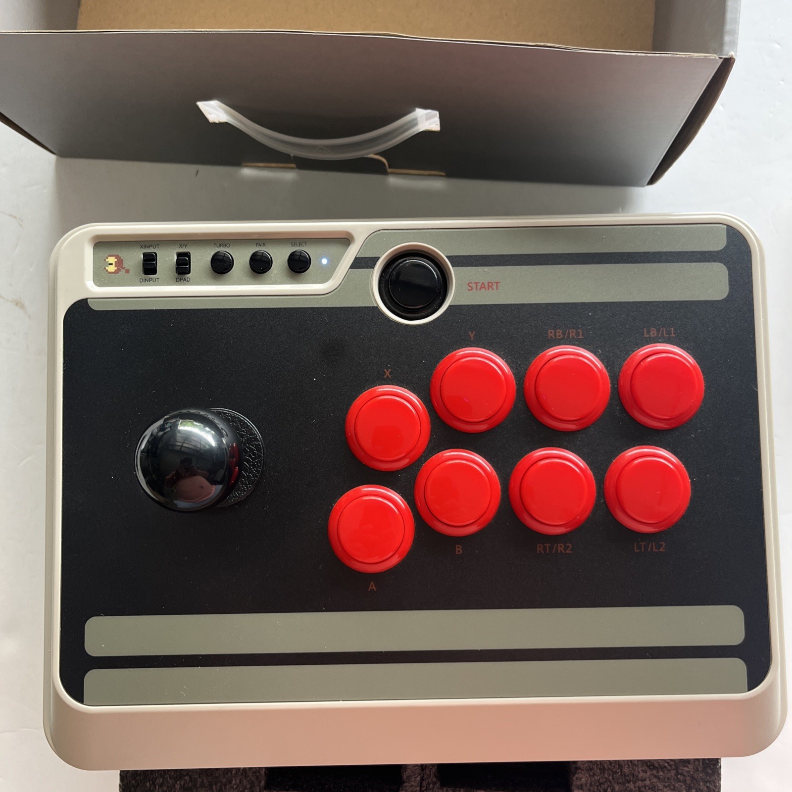 8bitdo NES30 Arcade Joystick Bluetooth + USB Android/Windows/macOS