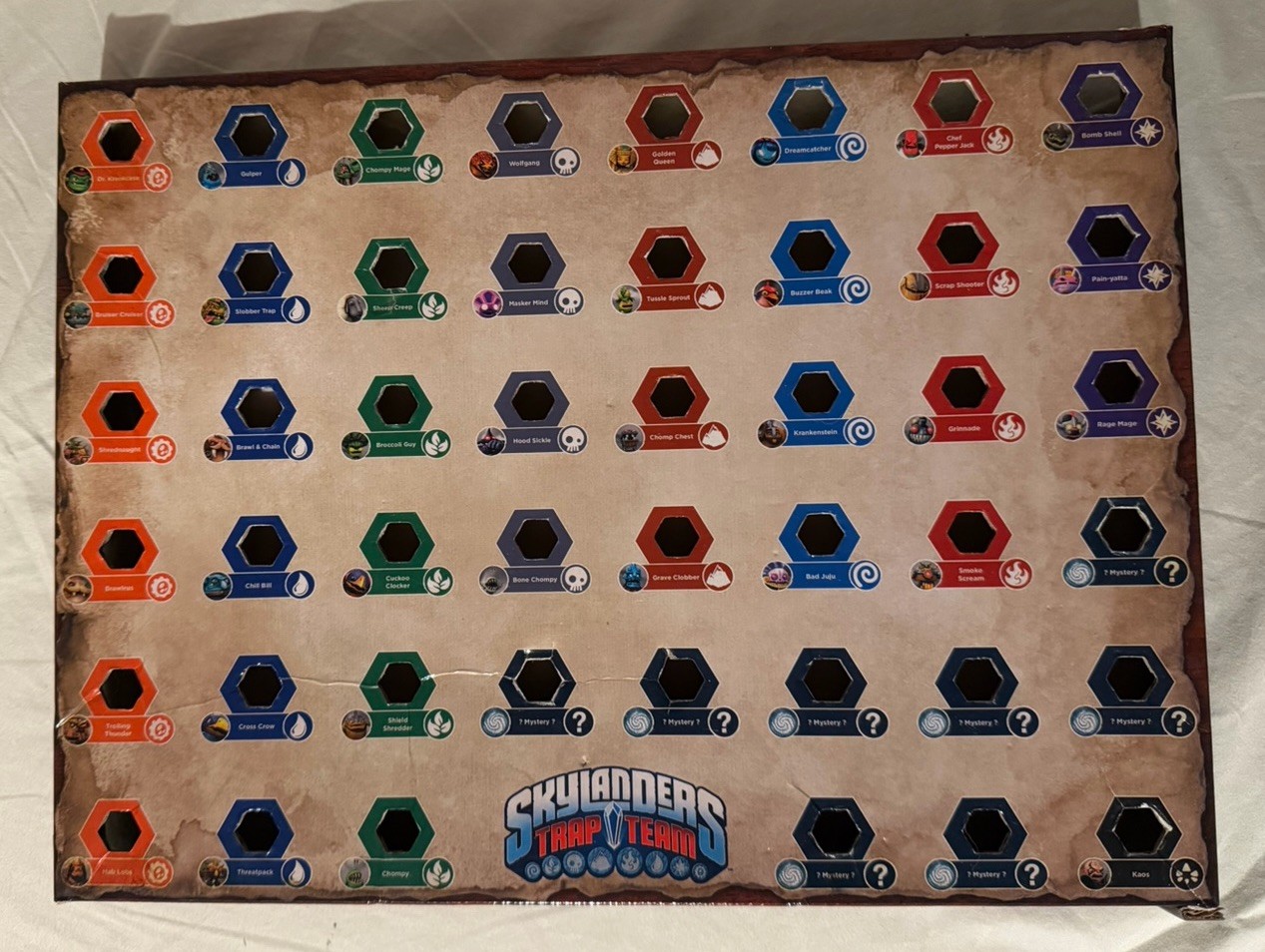 Skylanders Trap Team Collector Storage Box with Traps Rare Collectible